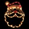 Northlight Lighted Santa Claus Christmas Window Silhouette - 17.5 Inch